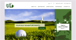 Desktop Screenshot of golfinternational.com